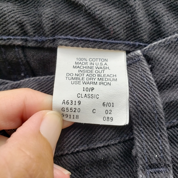 Vintage Harley Davidson black high rise mom jeans - Picture 5 of 8